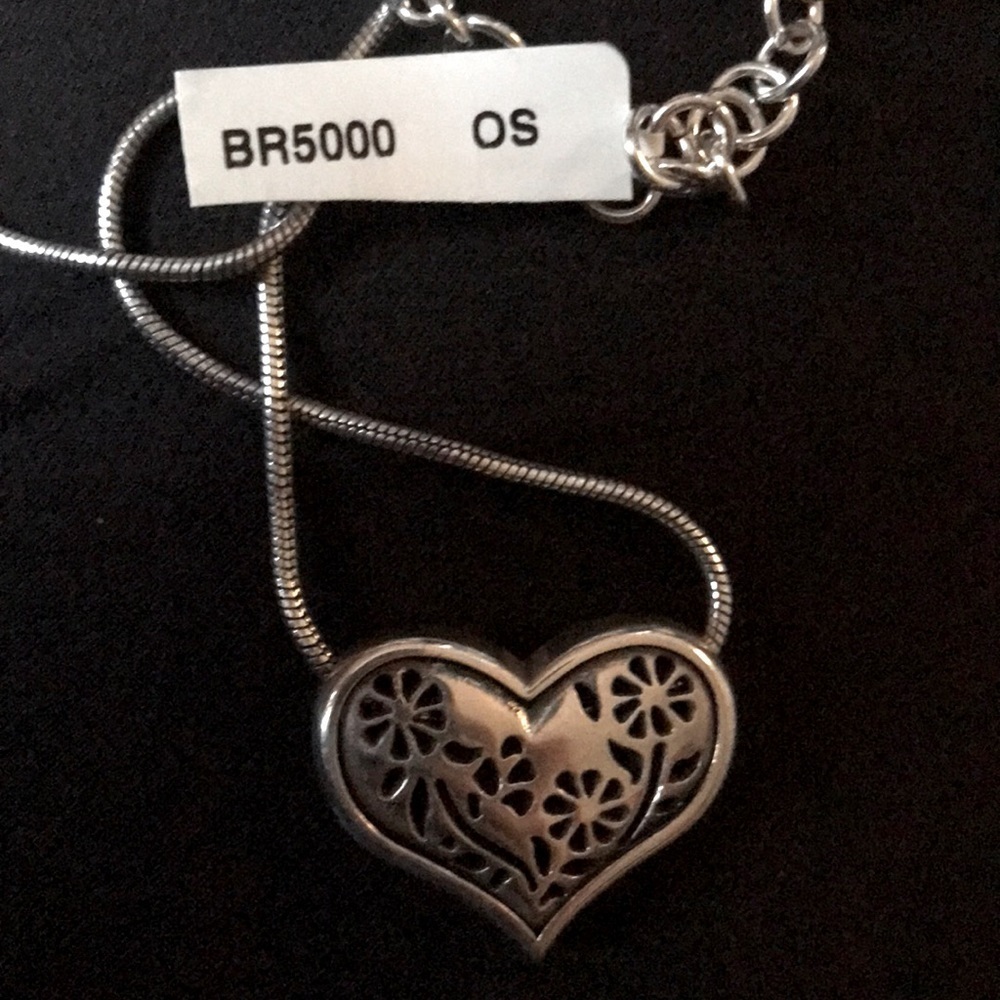 New BRIGHTON Silver Heart Pendant Necklace - Picture 6 of 6